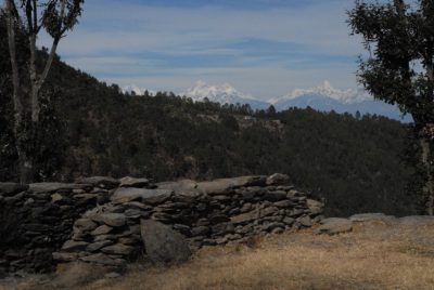 view from the malla gehna